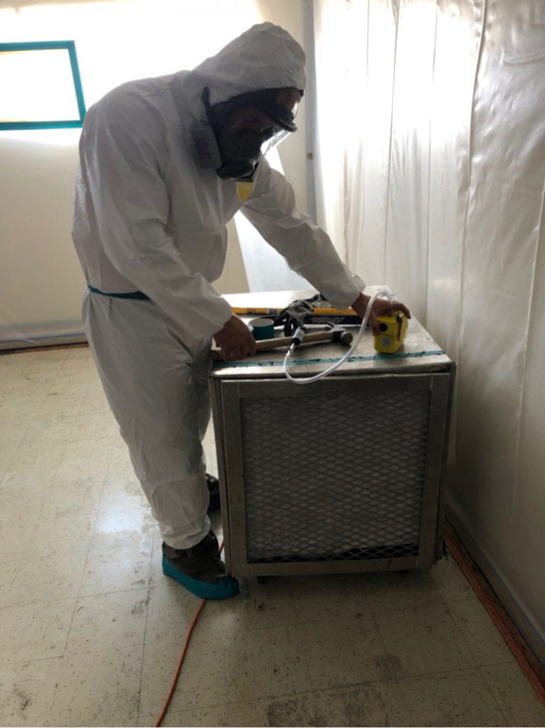 Asbestos work 3