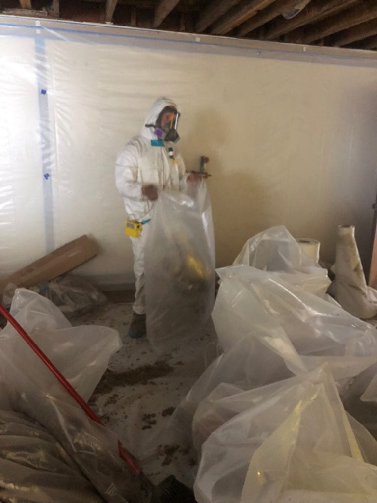 Asbestos work 8