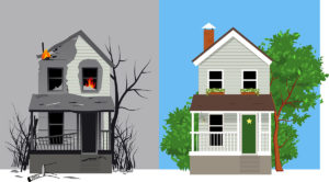Fire restoration