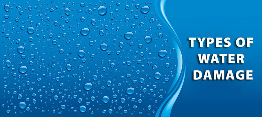 Types of Water Damage