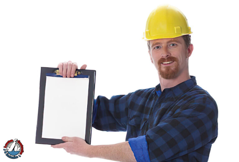 Certified lead removal contractor showing EPA certification and equipment