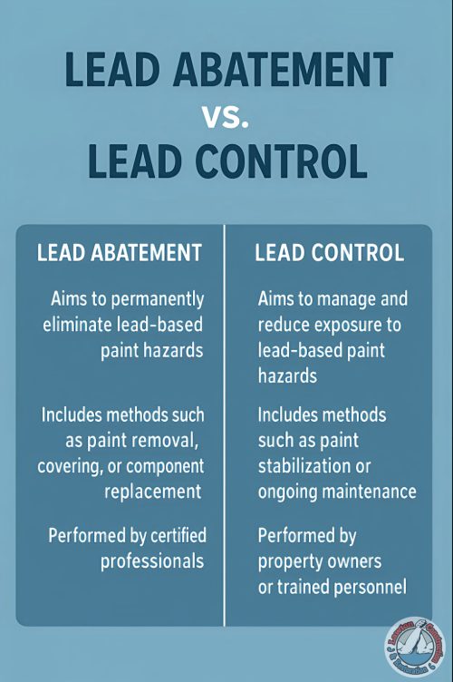 Comparing Lead Abatement and Lead Control Comparing Lead Abatement and Lead Control